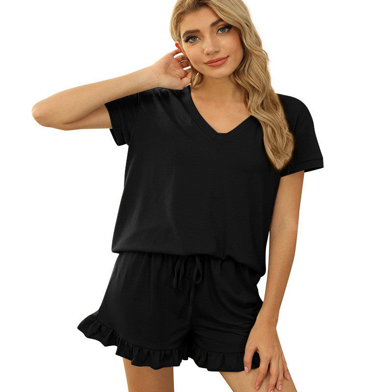 Ensemble Douce Nuit - Pyjama Femme en Coton, Élégance & Confort