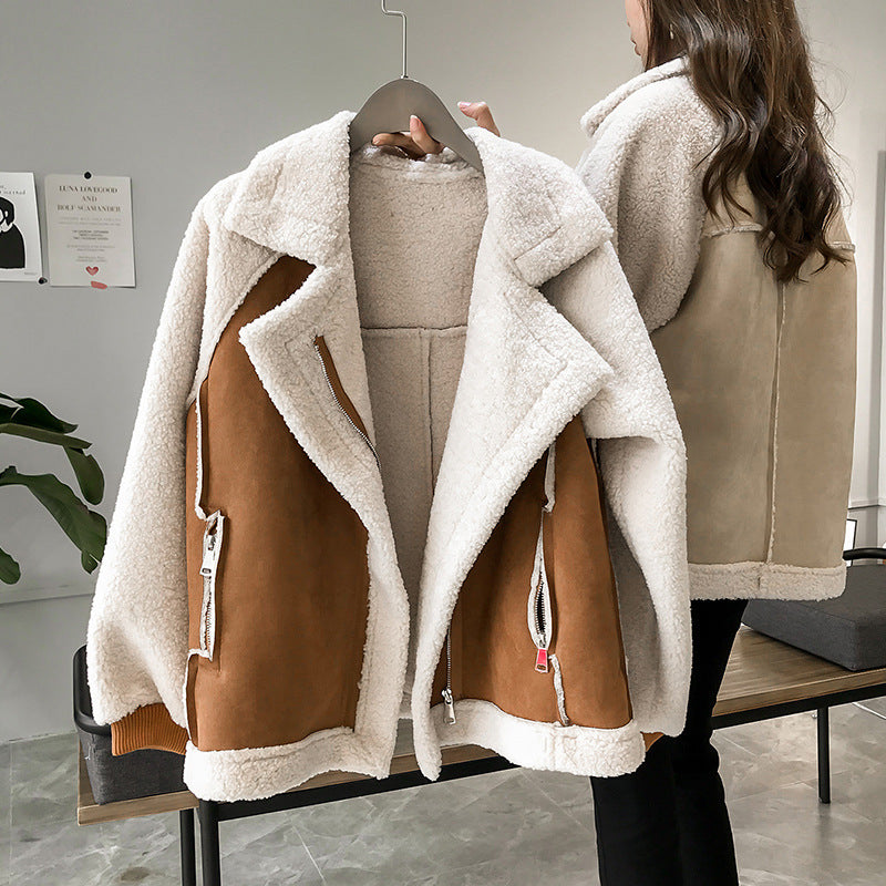 Veste Courte en Daim