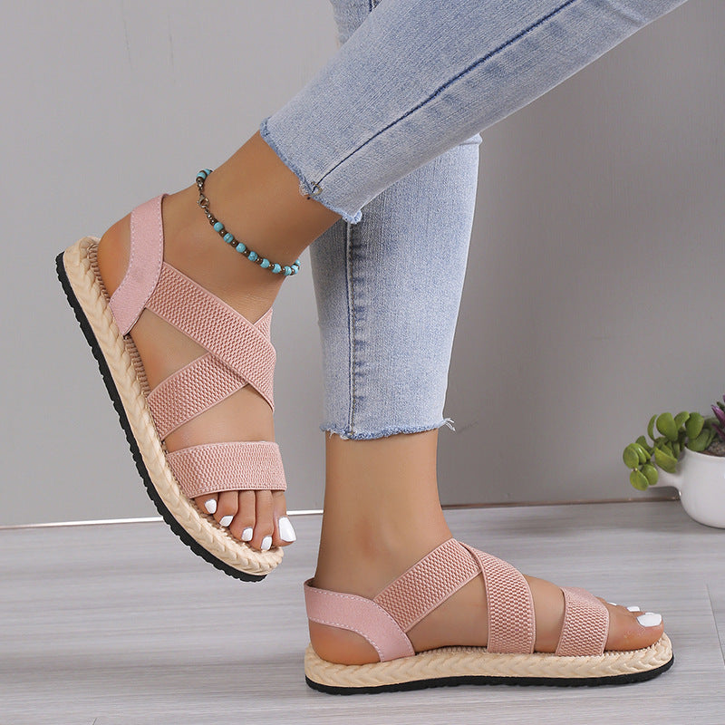 SoftStep – Sandales plates à semelle souple