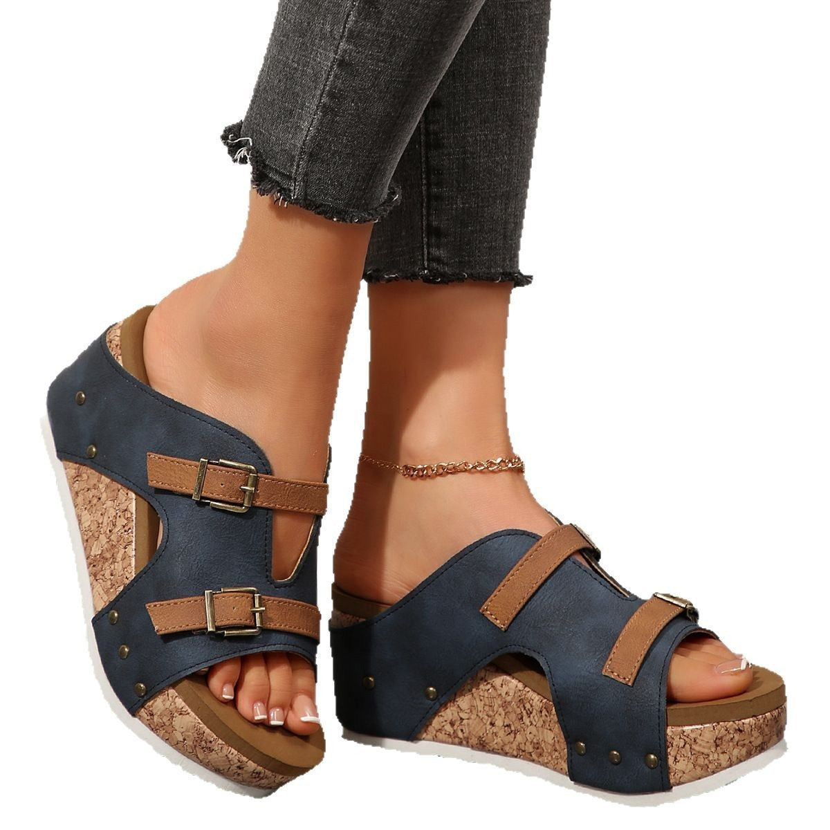 BellaWave™ Sandales Compensées