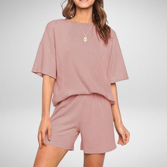 Ensemble Douce Nuit - Pyjama Femme en Coton, Élégance & Confort