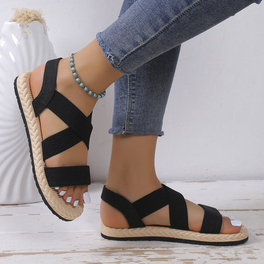 SoftStep – Sandales plates à semelle souple