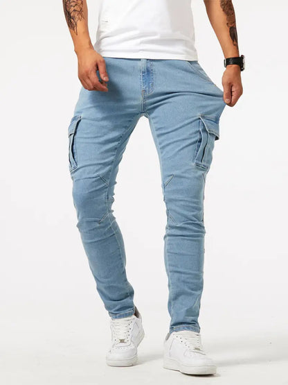 Pantalon Utilitaire en Denim