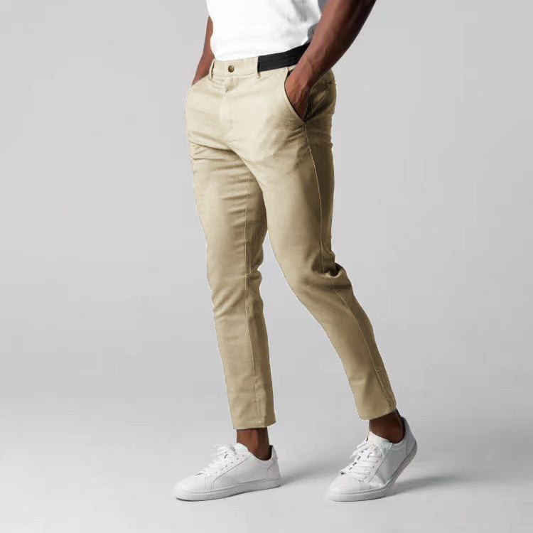 Pantalon Élégant en Coton