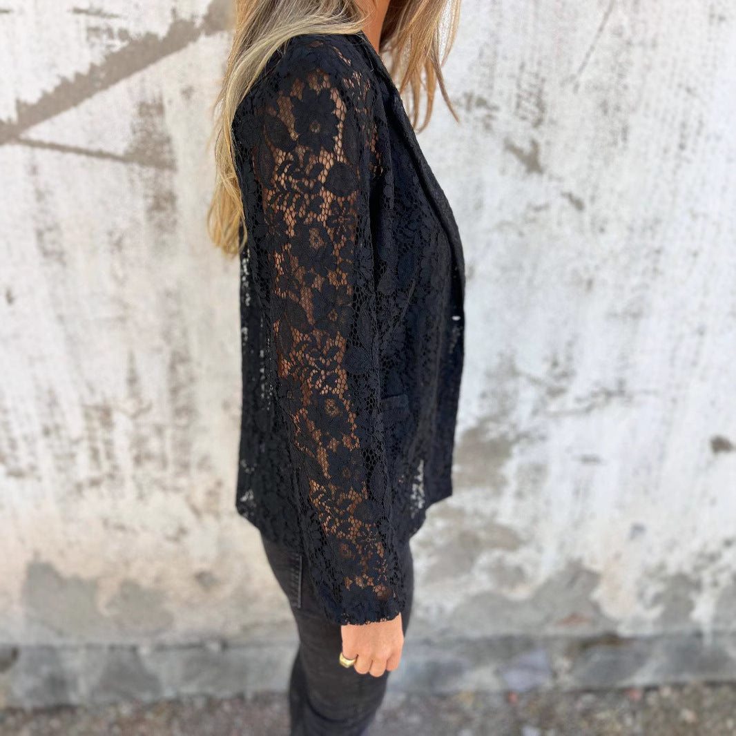 Chemise Dentelle Élégante