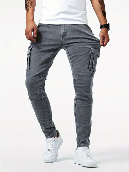 Pantalon Utilitaire en Denim